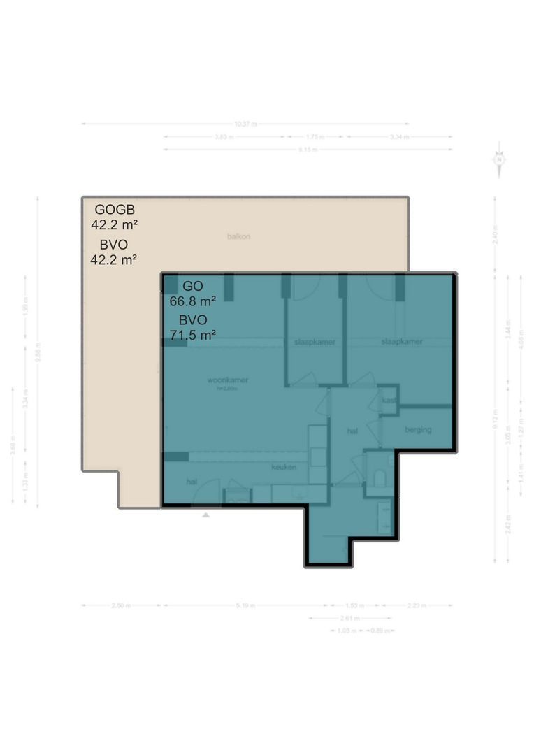 Haarlemmerweg 294, Amsterdam plattegrond-0