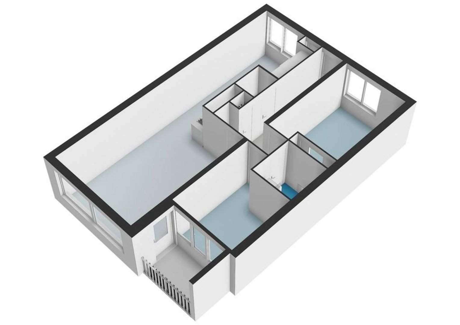 Kruithuisstraat 24, Amsterdam plattegrond-1