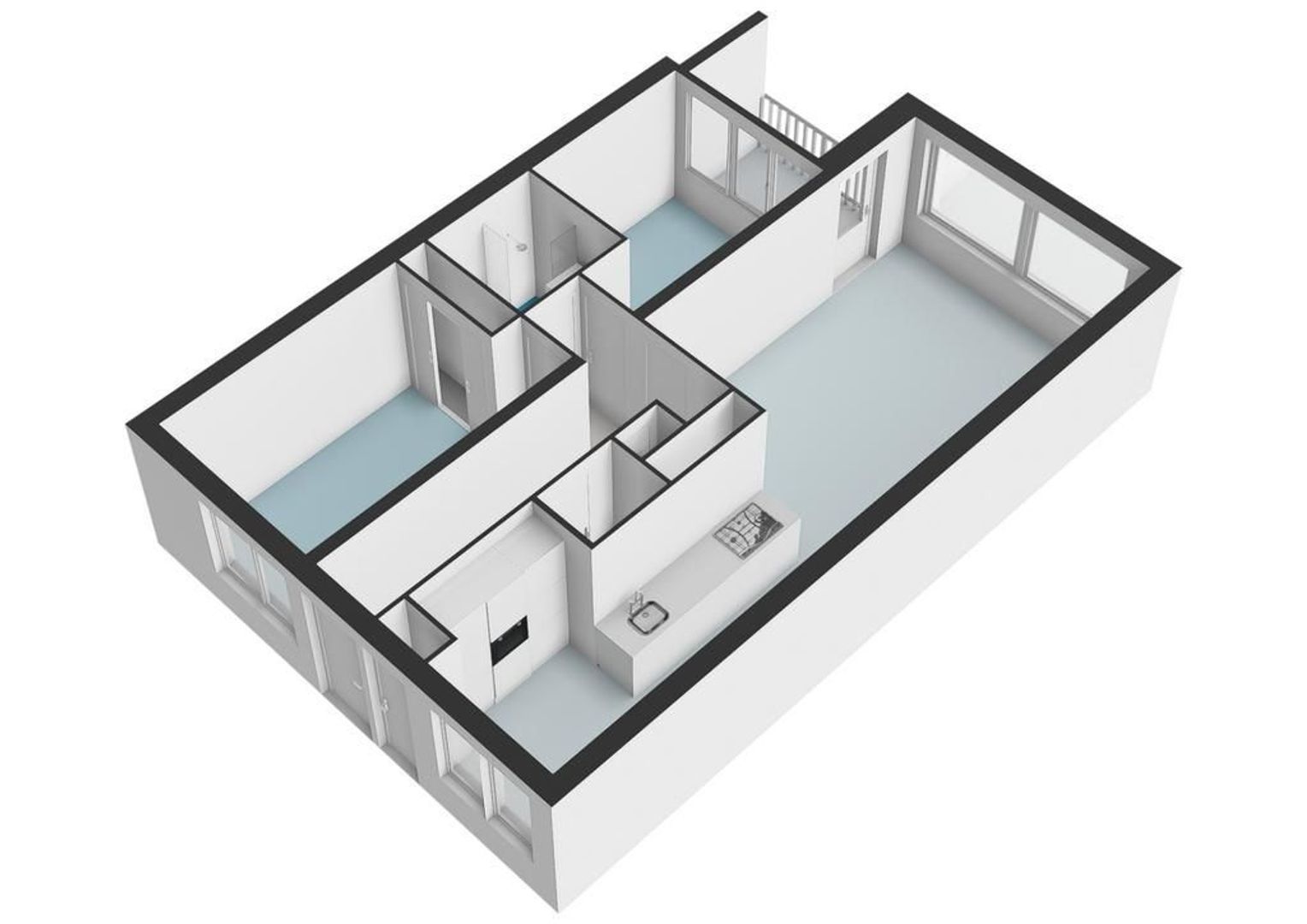 Kruithuisstraat 24, Amsterdam plattegrond-2