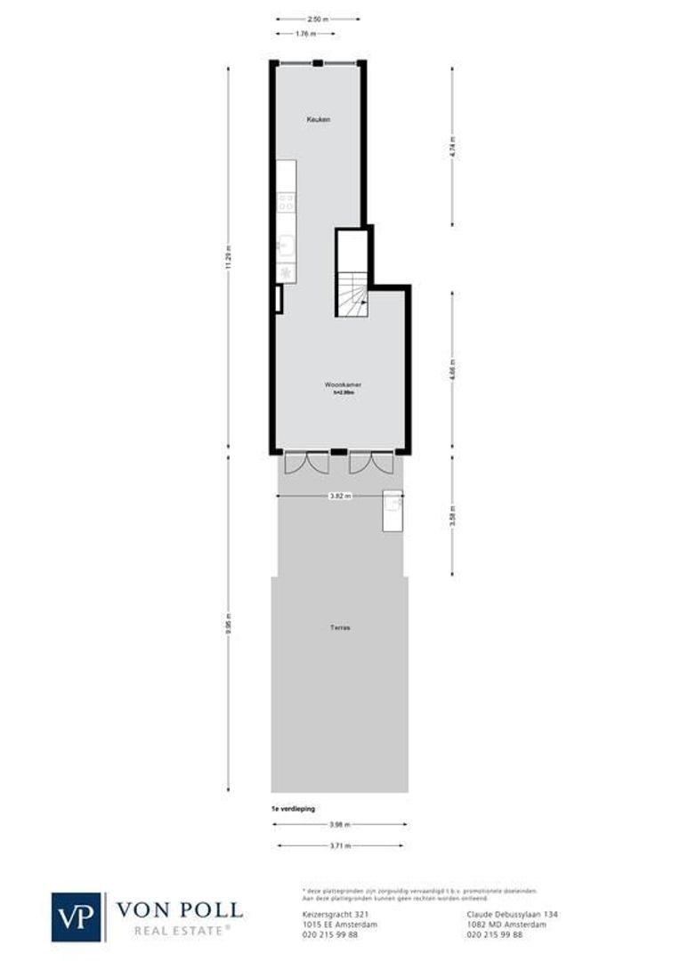 Prinsengracht 458 A, Amsterdam plattegrond-0
