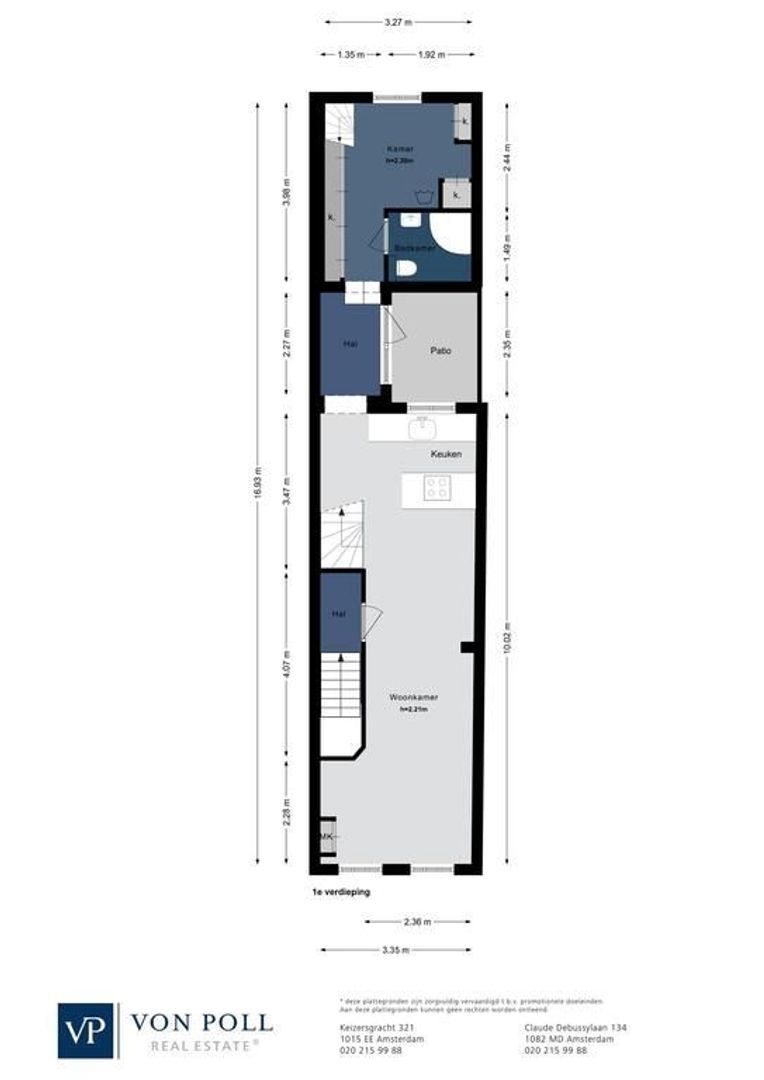 Herenstraat 24 B, Amsterdam plattegrond-0