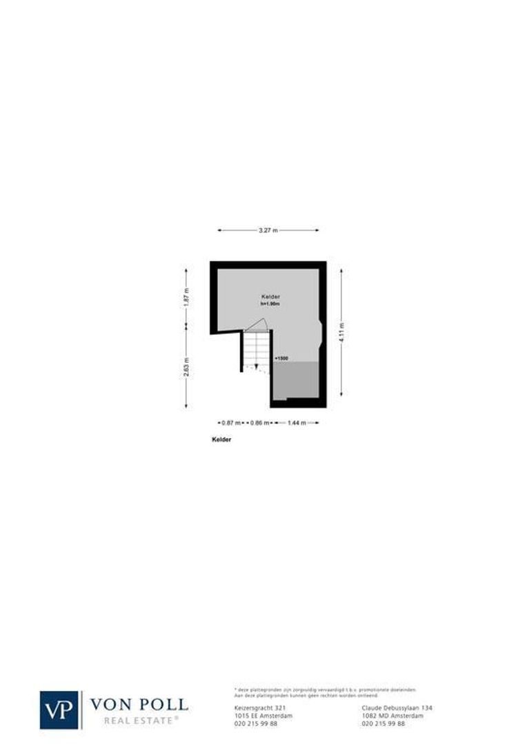 Herenstraat 24 B, Amsterdam plattegrond-4