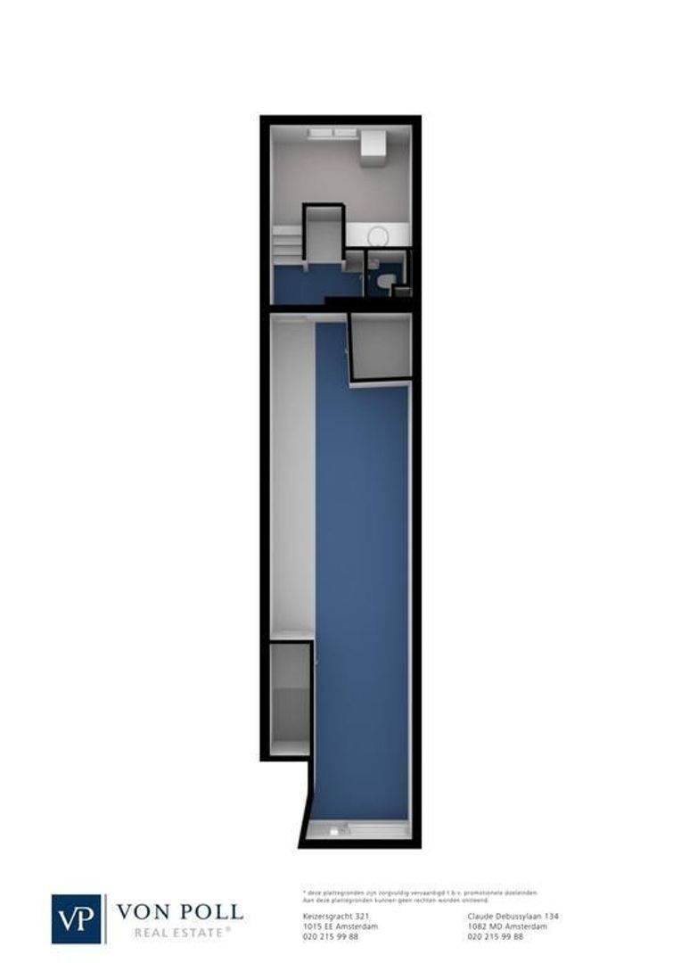 Herenstraat 24 B, Amsterdam plattegrond-10