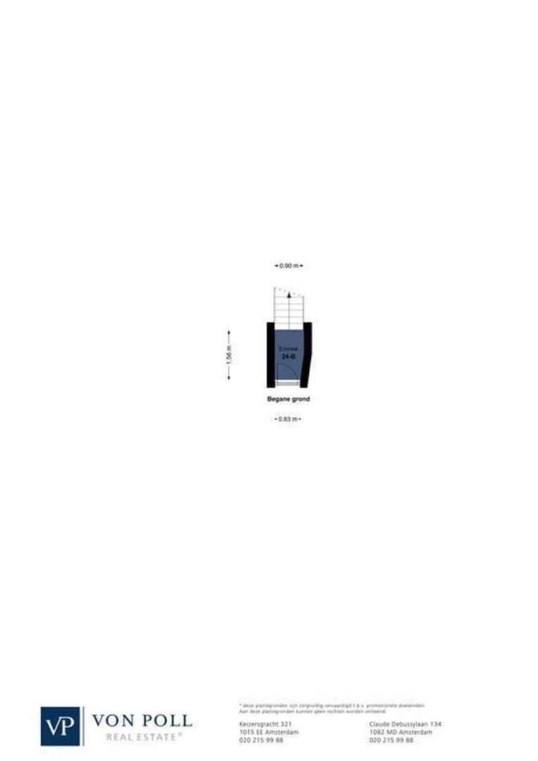 Herenstraat 24 B, Amsterdam plattegrond-12