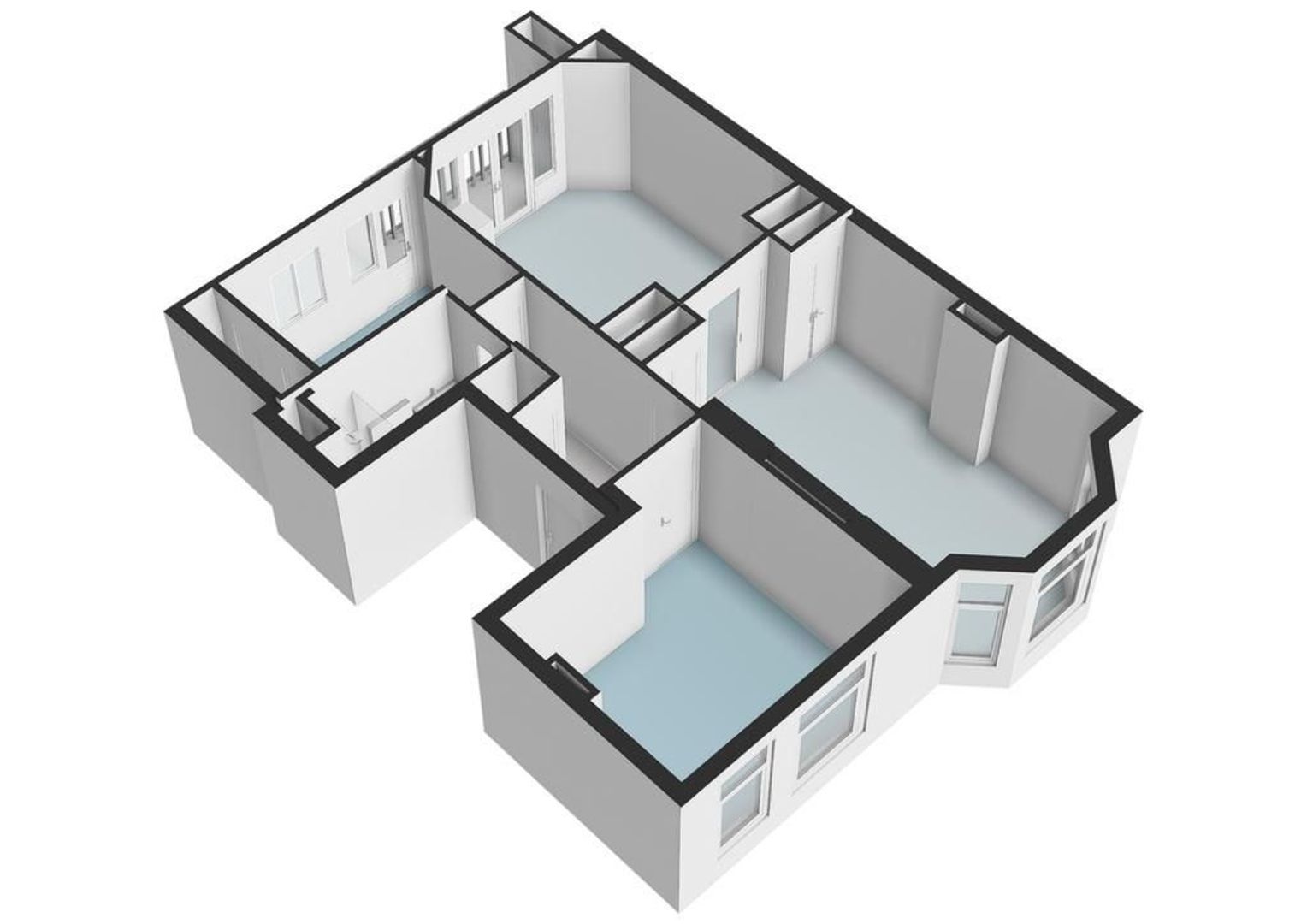 Krammerstraat 3 2, Amsterdam plattegrond-2