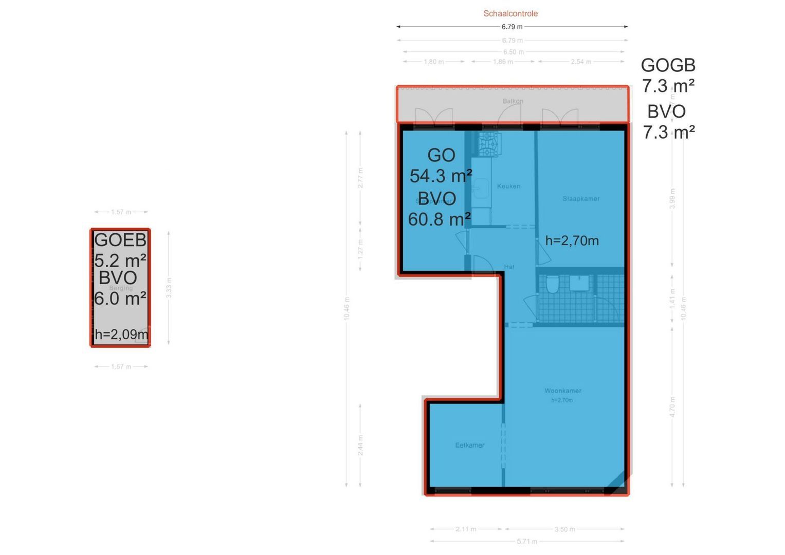 Willem de Zwijgerlaan 148 H, Amsterdam plattegrond-2