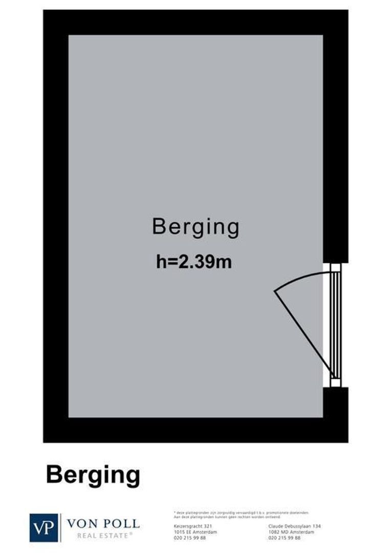 Lijnbaansgracht 369 F, Amsterdam plattegrond-0