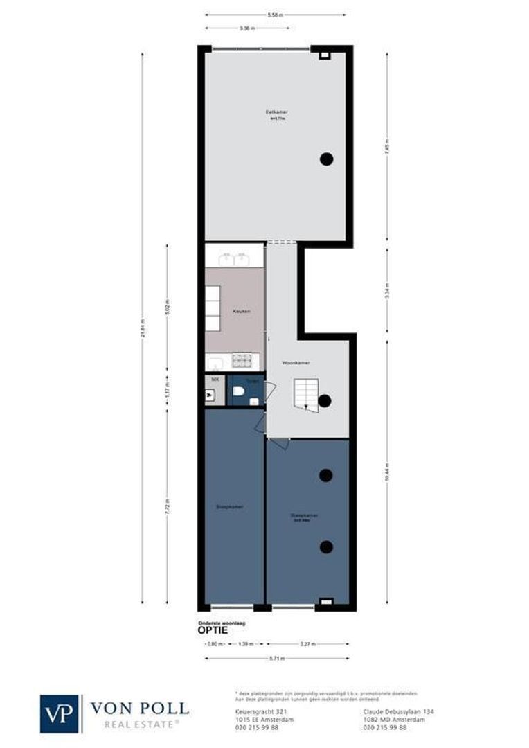 Lijnbaansgracht 369 F, Amsterdam plattegrond-3