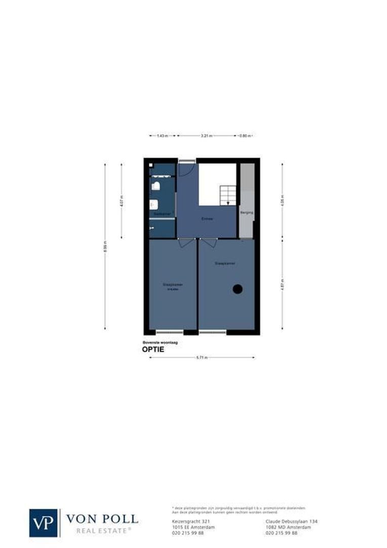 Lijnbaansgracht 369 F, Amsterdam plattegrond-9