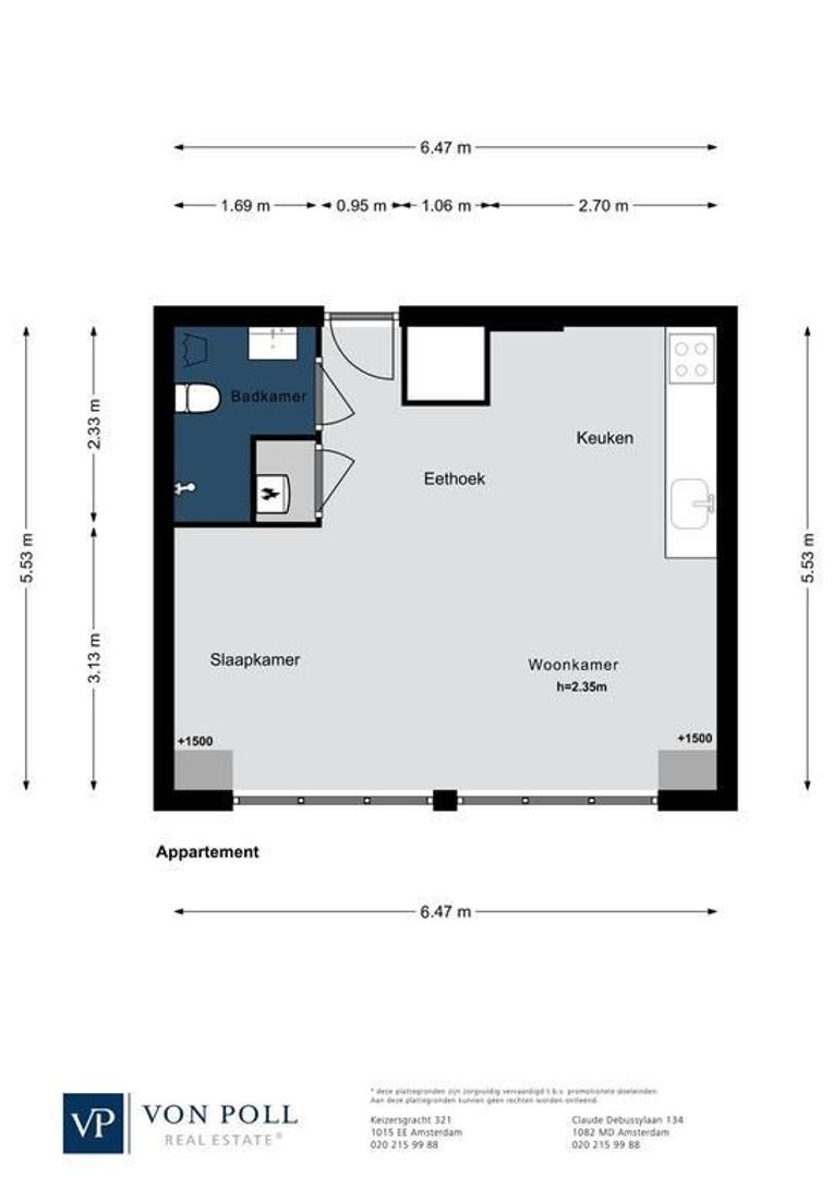 Houtrijkstraat 194, Amsterdam plattegrond-0