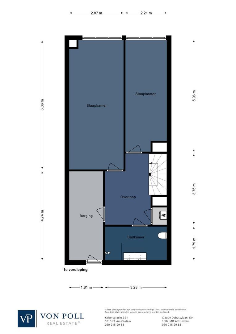 Martini van Geffenstraat 112, Amsterdam plattegrond-1