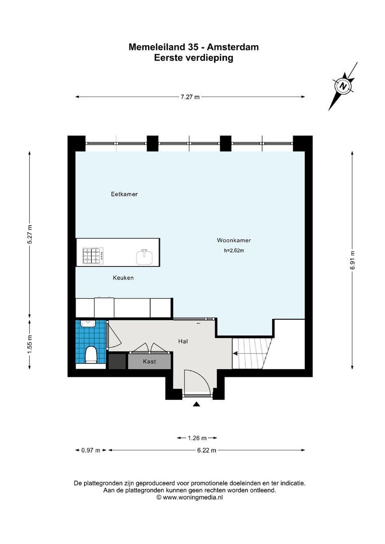 Memeleiland 35, Amsterdam plattegrond-0