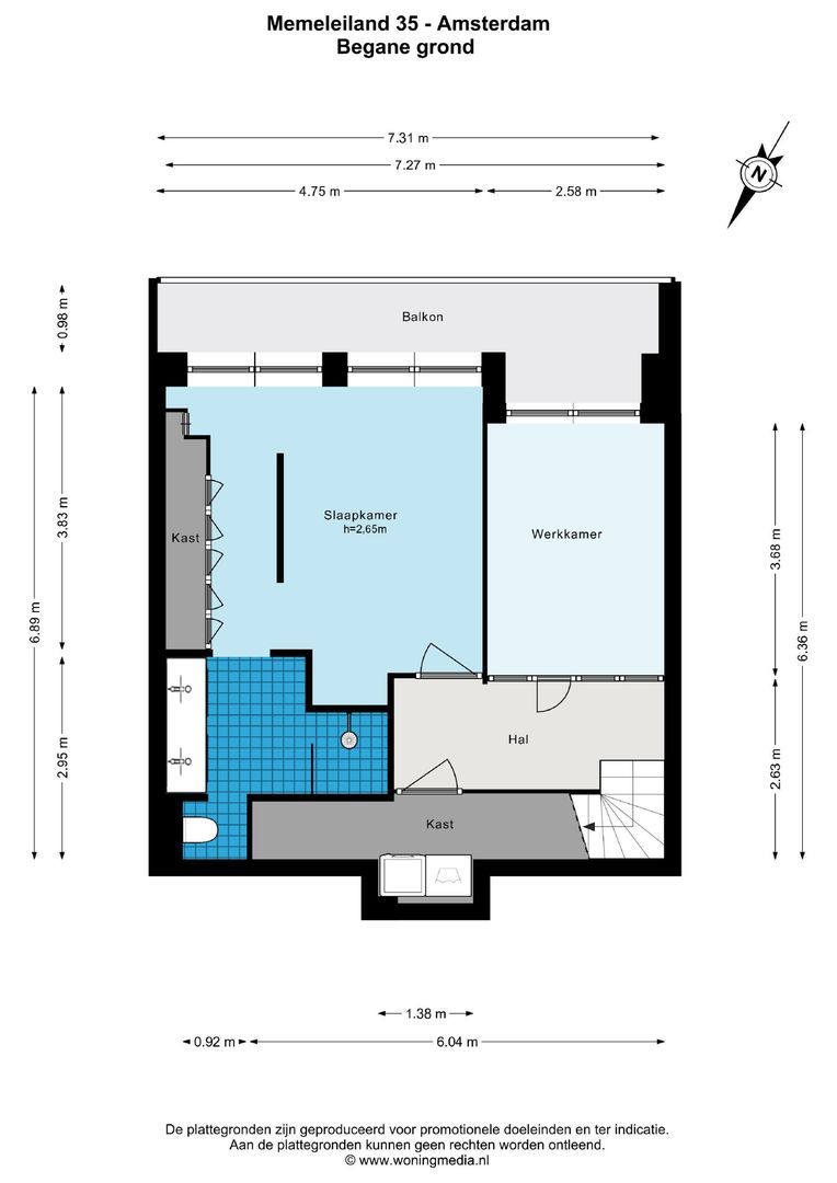Memeleiland 35, Amsterdam plattegrond-3