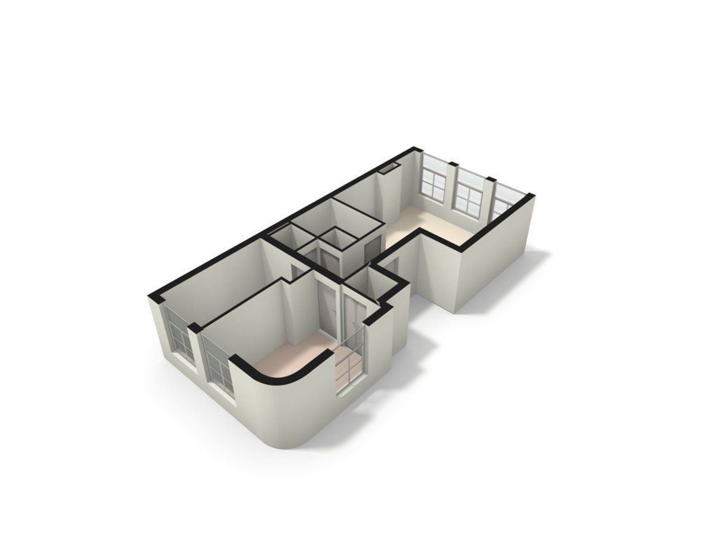 Nieuwe Egelantiersstraat 2 B, Amsterdam plattegrond-1