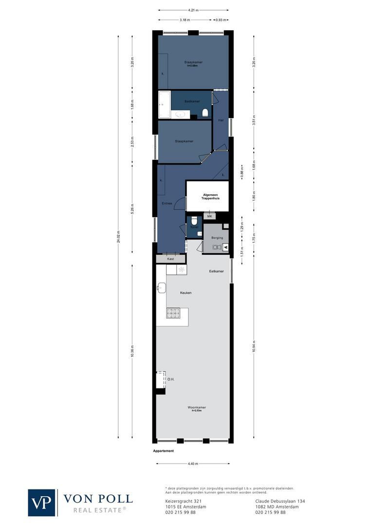 Prinsengracht 183 2, Amsterdam plattegrond-0