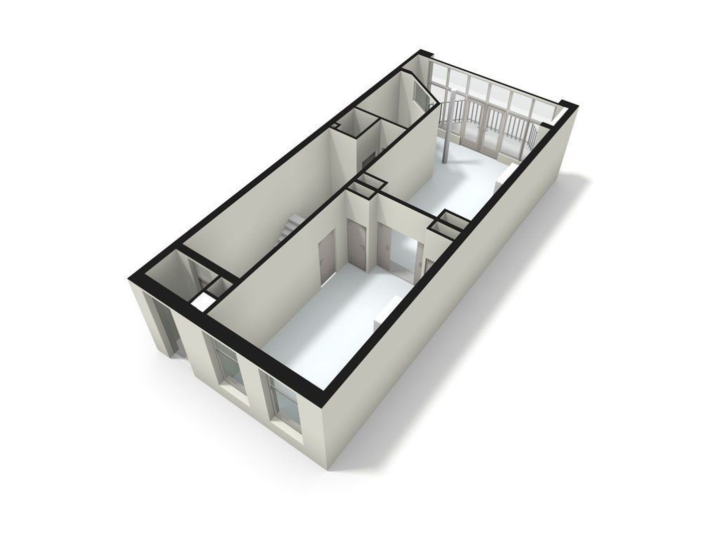 Vondelstraat 156, Amsterdam plattegrond-1