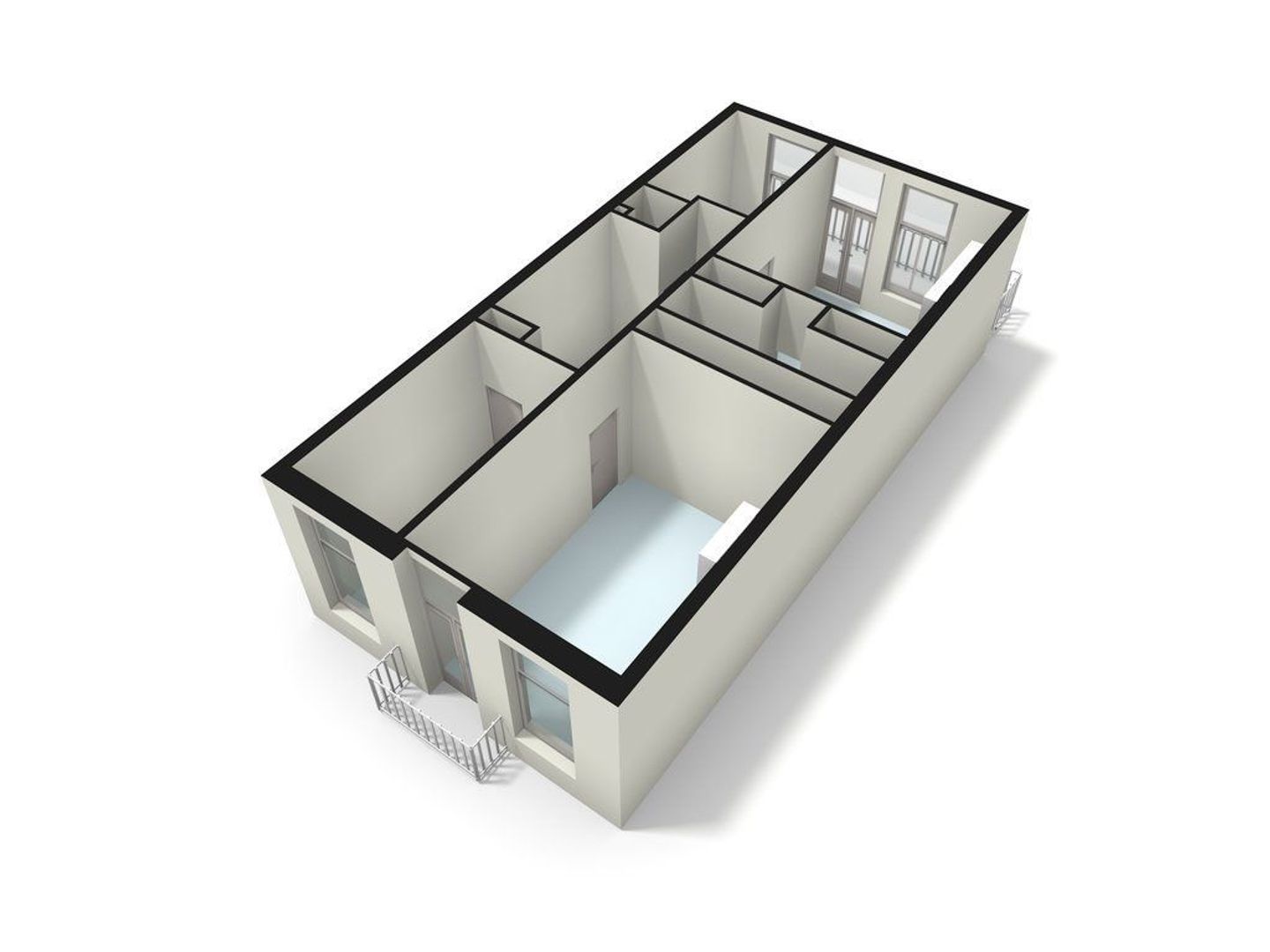 Vondelstraat 156, Amsterdam plattegrond-3