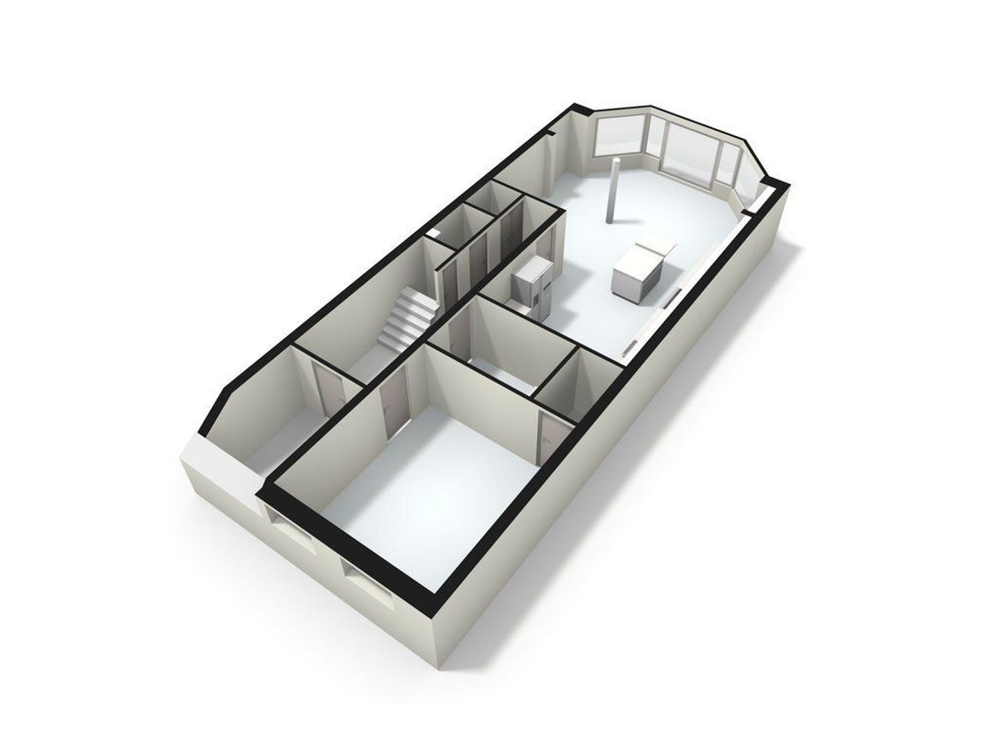 Vondelstraat 156, Amsterdam plattegrond-5