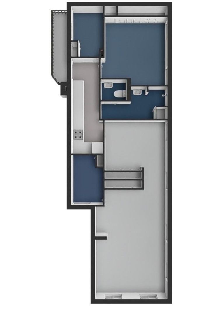 Nieuwe Achtergracht 73 3, Amsterdam plattegrond-2
