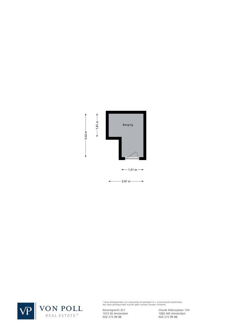 Nieuwe Achtergracht 73 3, Amsterdam plattegrond-1