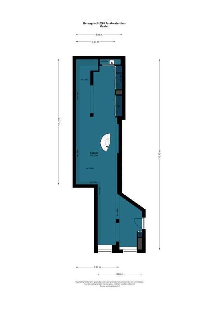Herengracht 248 A, Amsterdam plattegrond-2