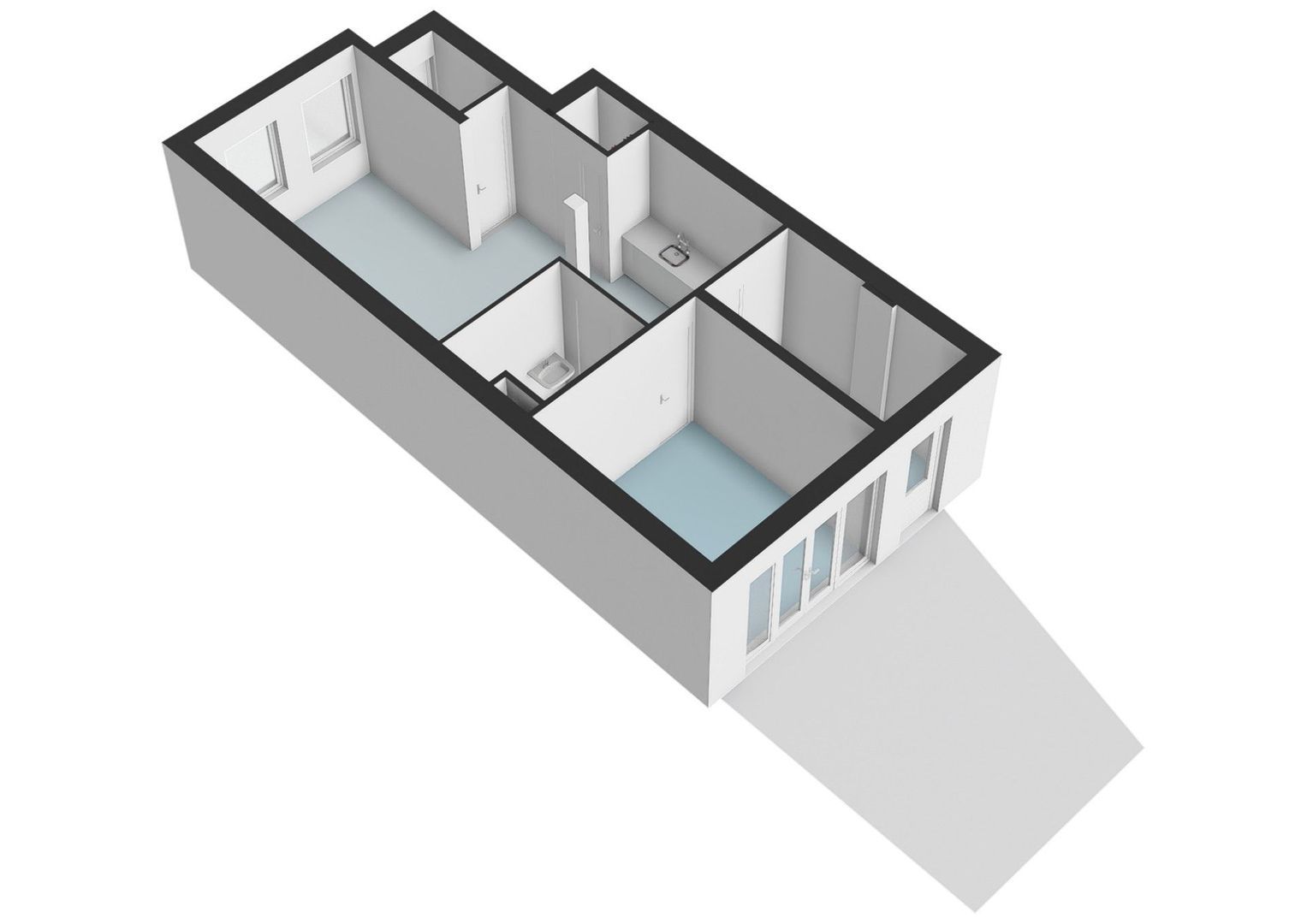 Staringstraat 34 H, Amsterdam plattegrond-1