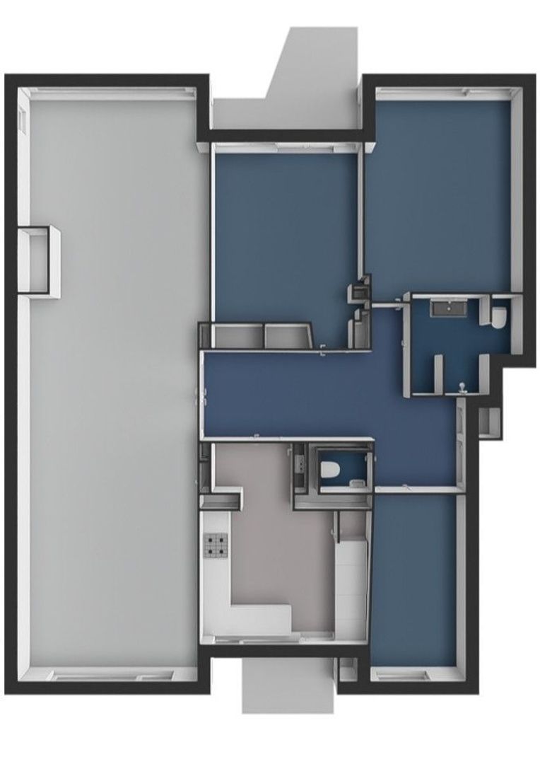 Cornelis Dopperkade 5 4, Amsterdam plattegrond-2
