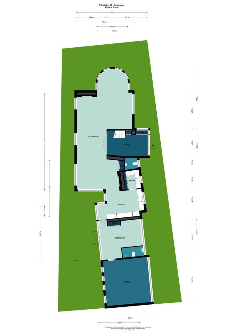Tolheksbos 10, Amstelveen plattegrond-0