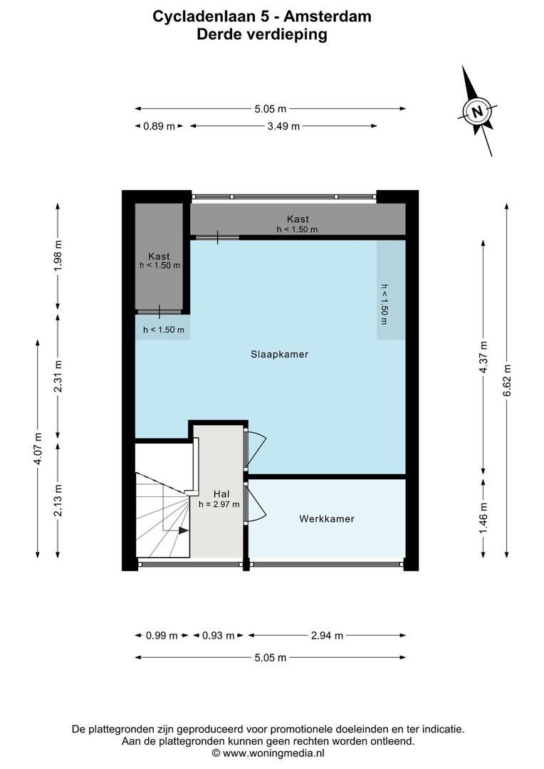 Cycladenlaan 5, Amsterdam plattegrond-3