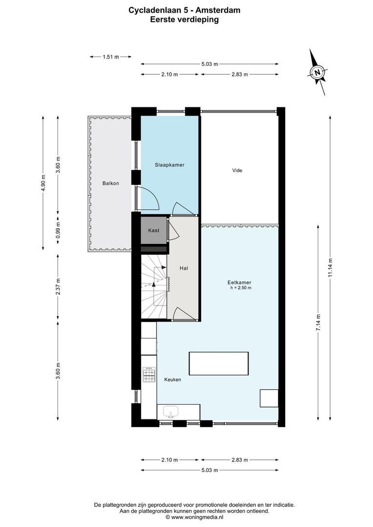 Cycladenlaan 5, Amsterdam plattegrond-6