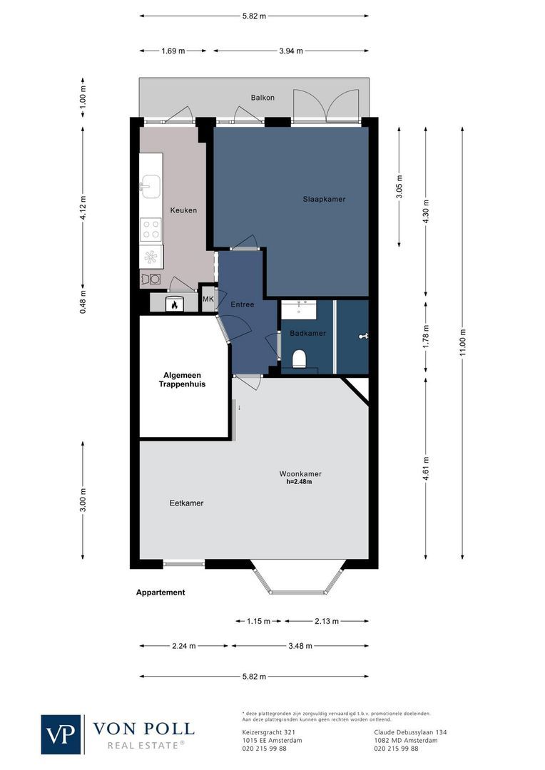 Nieuwe Uilenburgerstraat 82 1, Amsterdam plattegrond-2