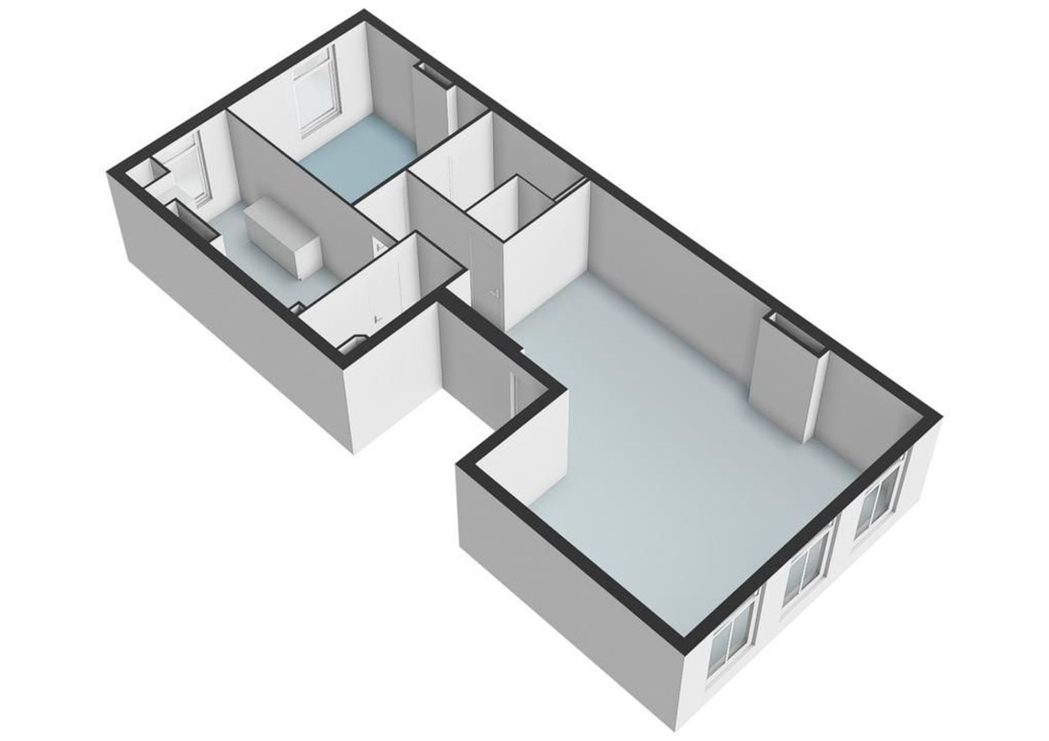 Nassaukade 116 4, Amsterdam plattegrond-2
