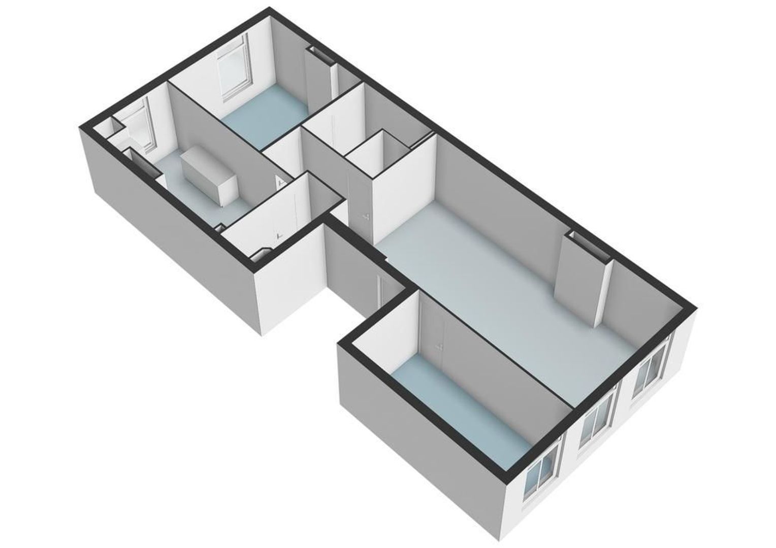 Nassaukade 116 4, Amsterdam plattegrond-7