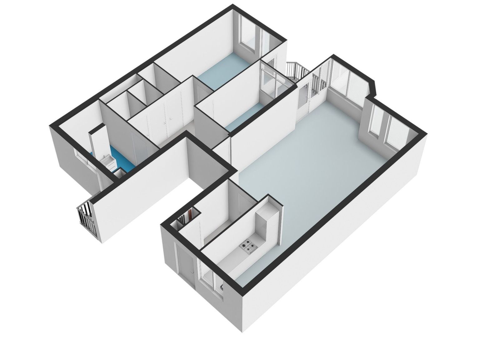 Nieuwe Keizersgracht 476, Amsterdam plattegrond-3