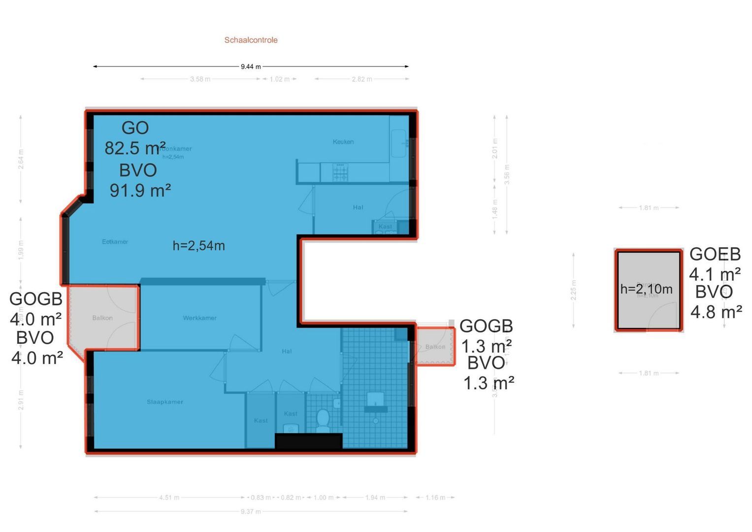 Nieuwe Keizersgracht 476, Amsterdam plattegrond-1