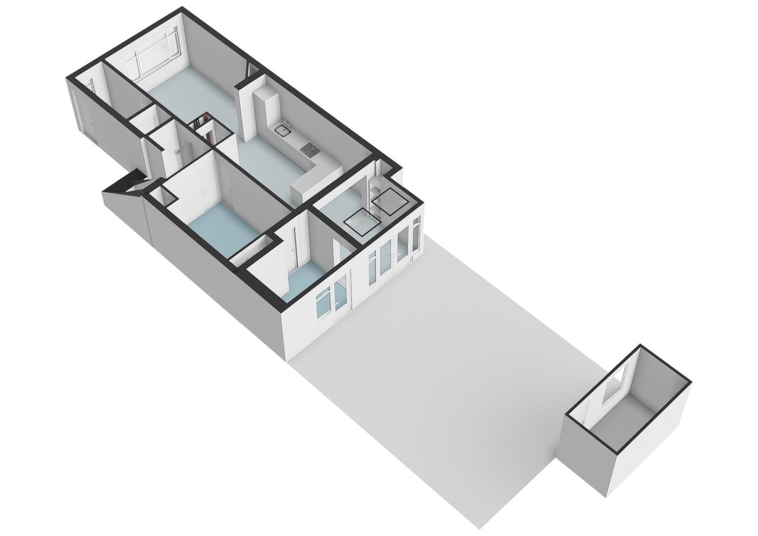 Lanseloetstraat 44 H, Amsterdam plattegrond-2