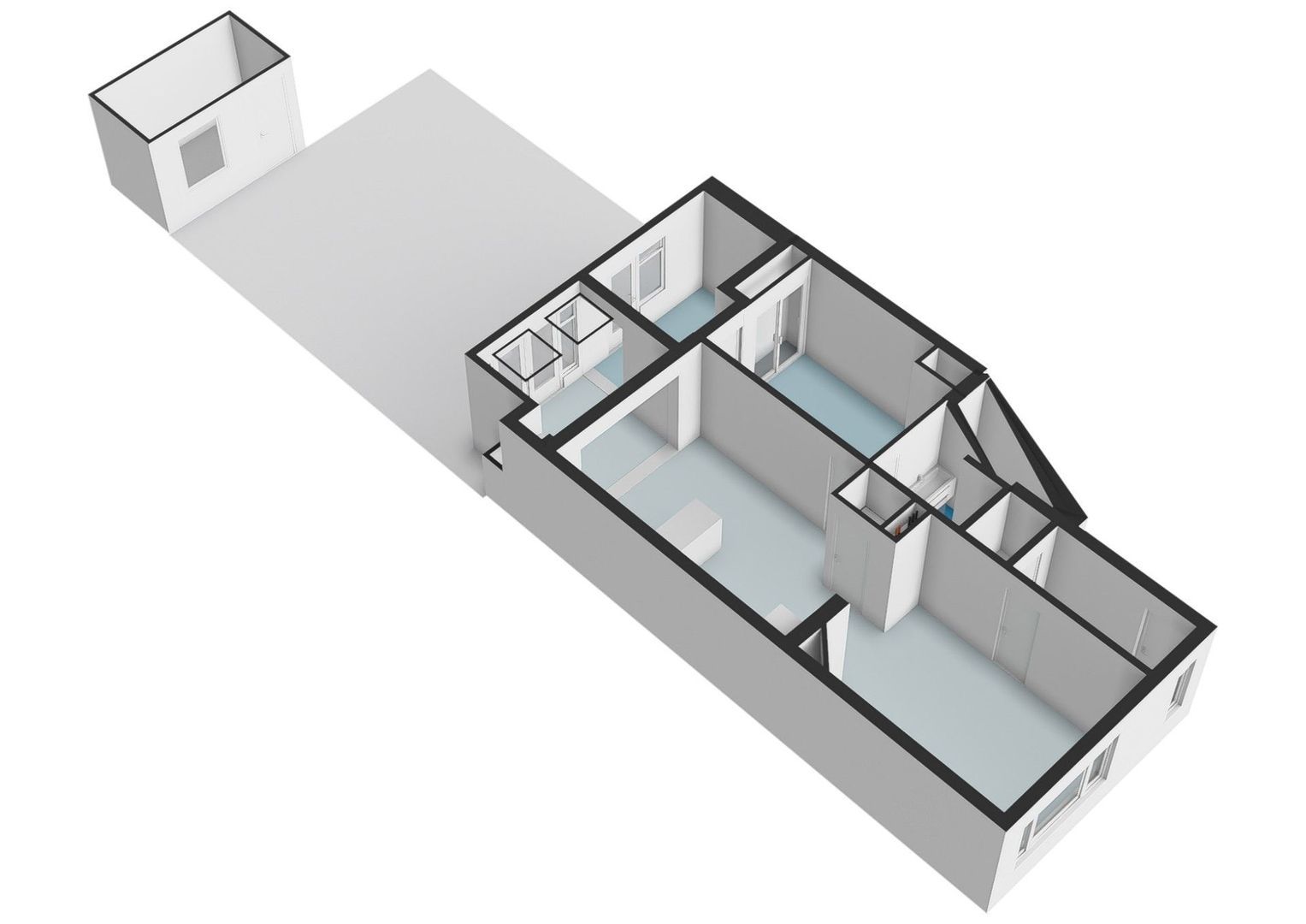 Lanseloetstraat 44 H, Amsterdam plattegrond-1