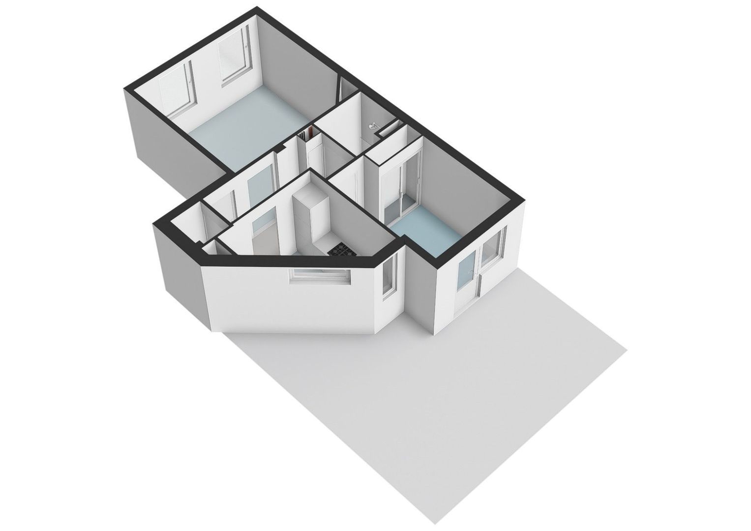 Herculesstraat 54 A, Amsterdam plattegrond-1