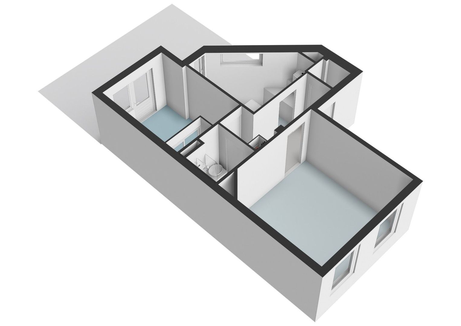 Herculesstraat 54 A, Amsterdam plattegrond-2
