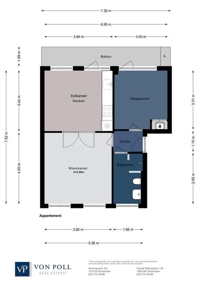 Olympiaweg 78 2, Amsterdam plattegrond-0