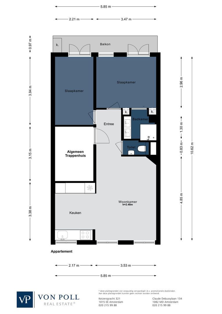 Stolwijkstraat 19 3, Amsterdam plattegrond-0