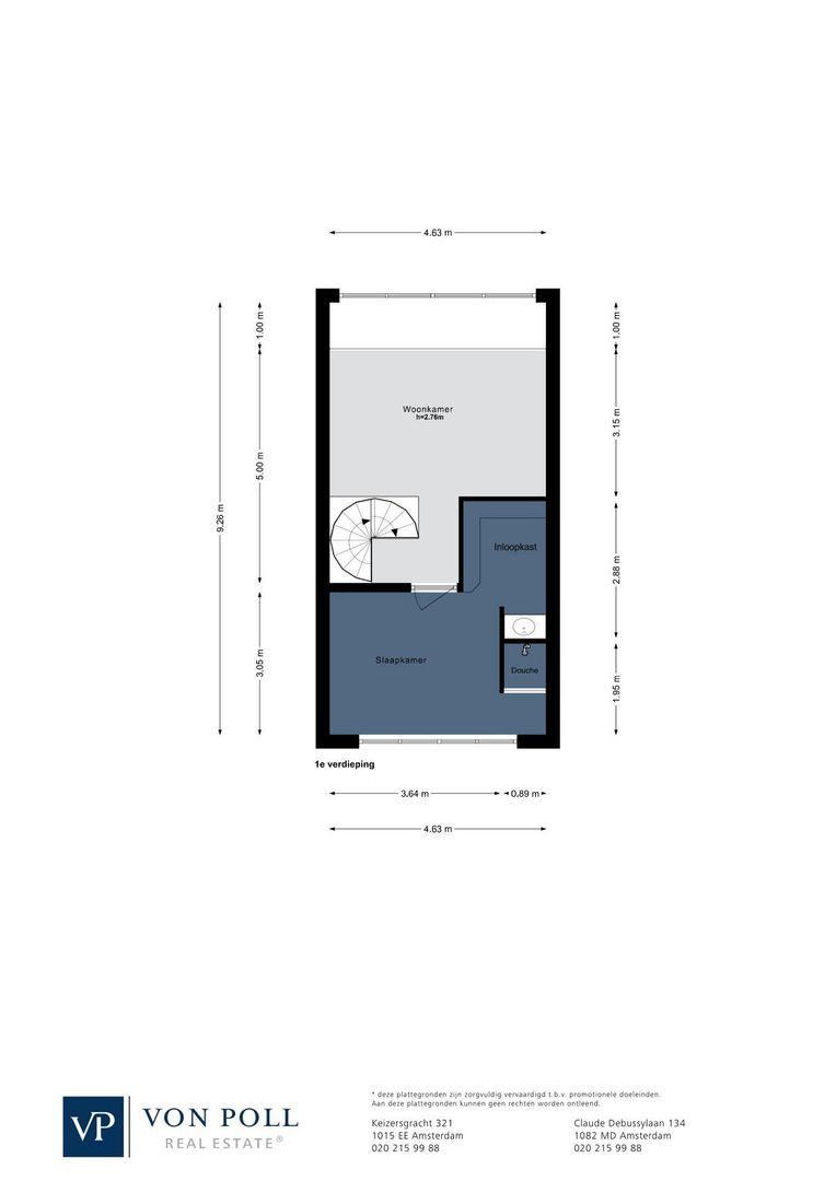 Alan Turingplein 52, Amsterdam plattegrond-1