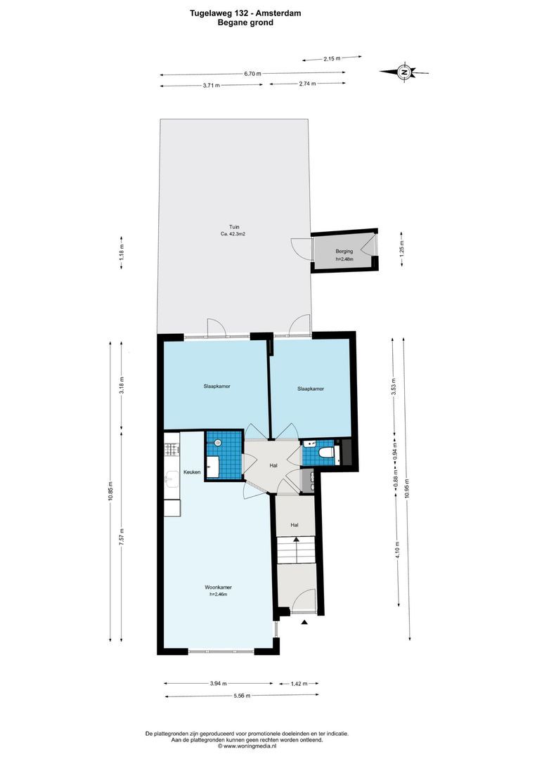 Tugelaweg 132, Amsterdam plattegrond-0
