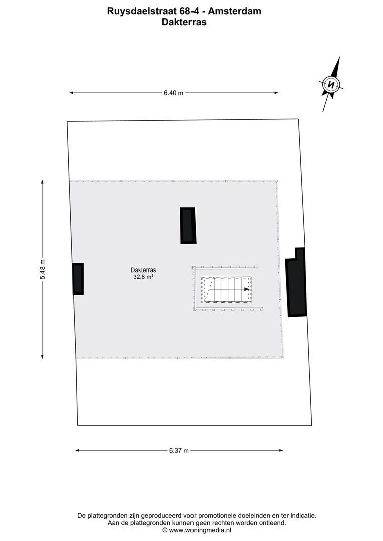 Ruysdaelstraat 68 4, Amsterdam plattegrond-6