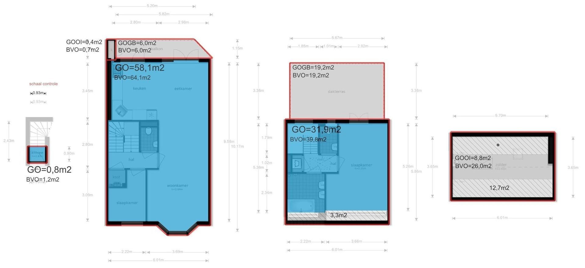 Kromme Leimuidenstraat 6 2, Amsterdam plattegrond-4