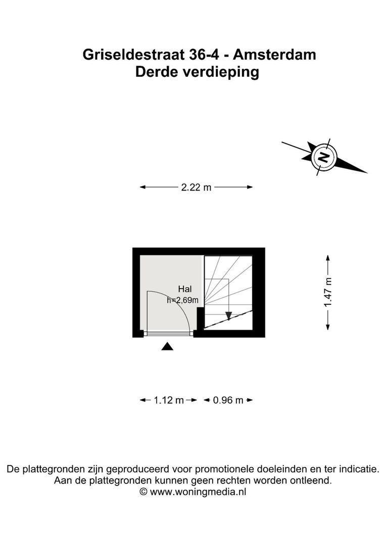 Griseldestraat 36 4, Amsterdam plattegrond-0