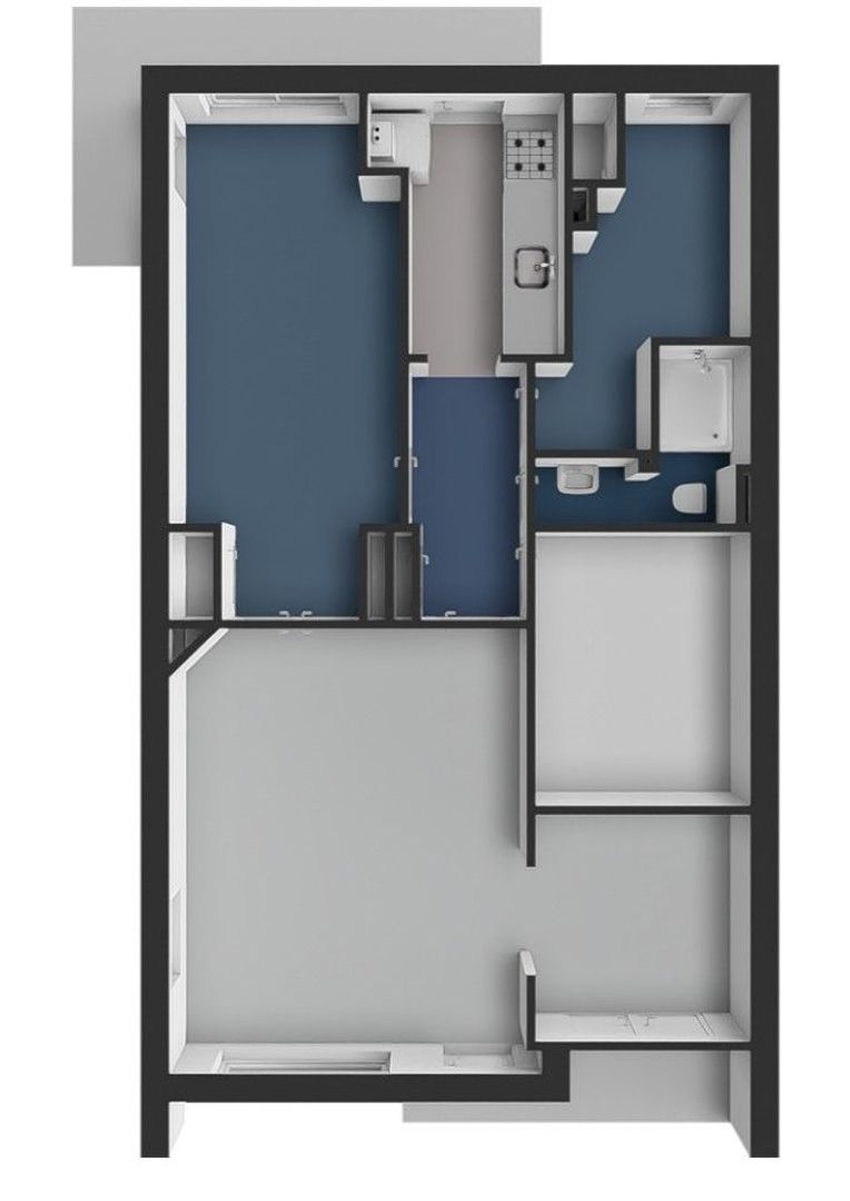 Blancefloorstraat 12 2, Amsterdam plattegrond-1