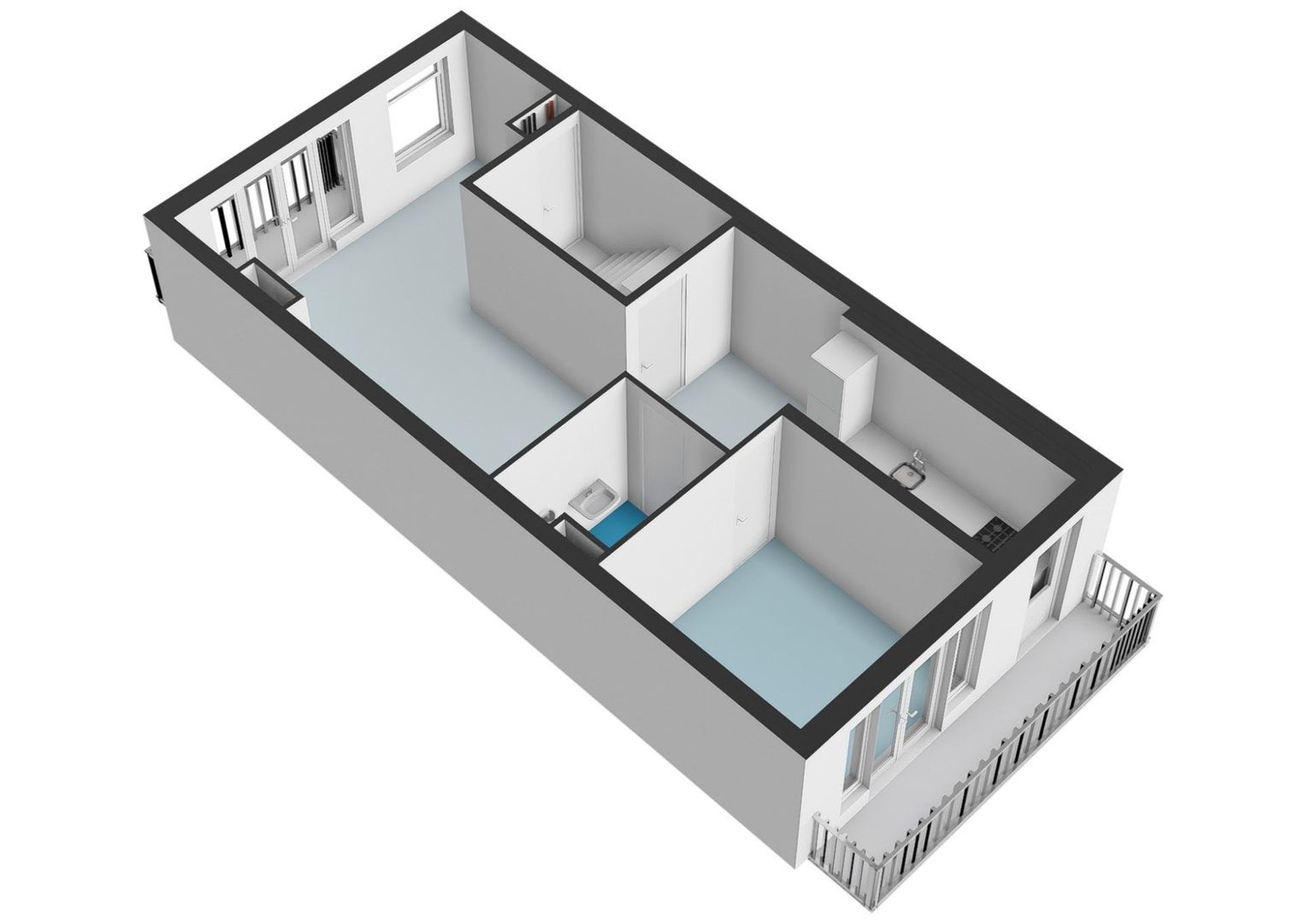 Staringstraat 32 2, Amsterdam plattegrond-2
