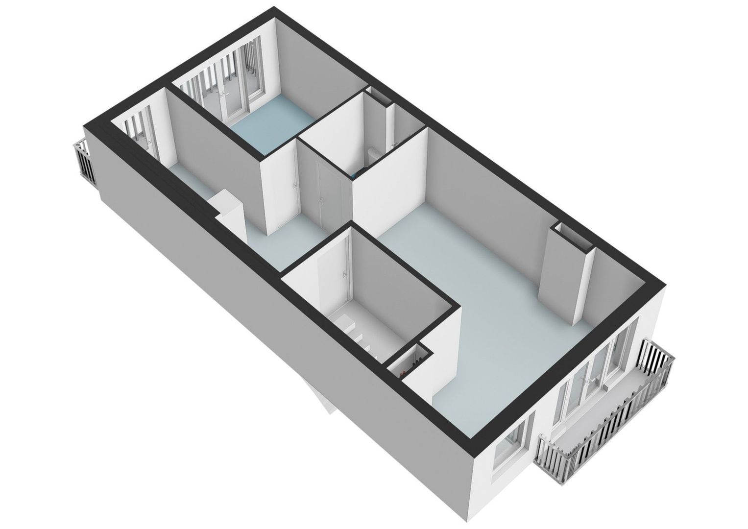 Staringstraat 32 2, Amsterdam plattegrond-1