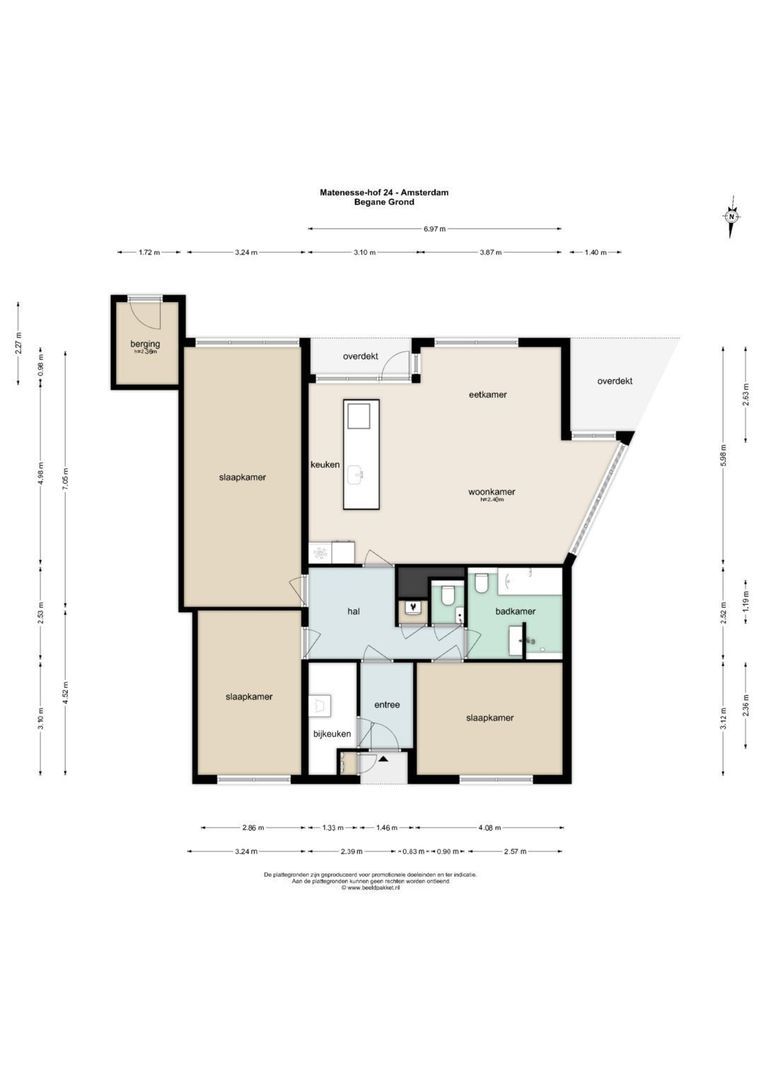 Matenesse-hof 24, Amsterdam plattegrond-0